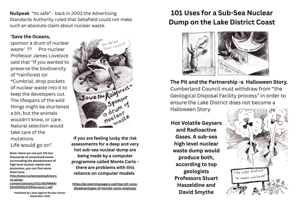 Environment Agency’s Nuclear Dump&nbsp;Consultation